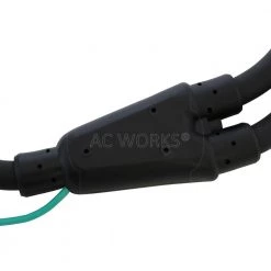 AC WORKS 30 Amp 125-Volt/250-Volt NEMA 10-30 3-Prong Dryer Plug to 2 NEMA 5-20 Household Connections With 20A Breakers -Extension Cords Sales Store ac works extension cord accessories 1030ycb520 fa 1000