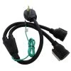 AC WORKS 50A 125-Volt/250-Volt NEMA 10-50 3-Prong Range/Welder/Dryer Plug to 2 NEMA 5-20 Household Connections With 20A Breakers -Extension Cords Sales Store ac works extension cord accessories 1050ycb520 64 1000