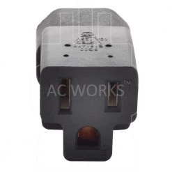 AC WORKS IEC C14/SHEET E to U.S. Household NEMA 5-15R Connector -Extension Cords Sales Store ac works extension cord accessories ad130 e 1f 1000