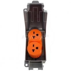 AC WORKS Adapter L6-30P 30 Amp 3-Prong Plug to Two 20 Amp 6-20R 3-Prong Connectors -Extension Cords Sales Store ac works extension cord accessories advl630620 76 1000