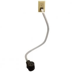 AC WORKS AC Connectors 3 ft. Regular Household 15 Amp 5-15P Plug to 50A EV Adapter for Tesla -Extension Cords Sales Store ac works extension cord accessories ev515ms 036 31 1000