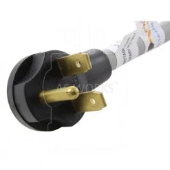 AC WORKS 1.5 ft. 10/3 EV Charging Adapter 30-Amp 250-Volt 6-30 Plug to 50-Amp Electric Vehicle Adapter for Tesla -Extension Cords Sales Store ac works extension cord accessories ev630ms 018 4f 1000