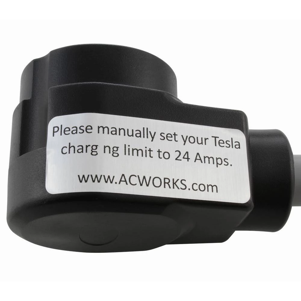 AC WORKS 1.5 ft. EV Adapter 30 Amp 125-Volt L5-30P Plug to 50 Amp EV Adapter Cord for Tesla 7 AC WORKS 1.5 ft. EV Adapter 30 Amp 125-Volt L5-30P Plug to 50 Amp EV Adapter Cord for Tesla - Image 5