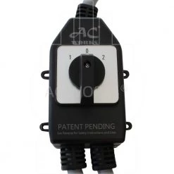 AC WORKS 30 Amp 250-Volt NEMA 10-30 3-Prong Dryer Plug to 2 NEMA 10-30 3-Prong Dryer Connections with Switch -Extension Cords Sales Store ac works extension cord accessories evy1030sw 036 1f 1000