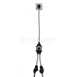 AC WORKS 30 Amp 250-Volt NEMA 10-30 3-Prong Dryer Plug to 2 NEMA 10-30 3-Prong Dryer Connections with Switch -Extension Cords Sales Store ac works extension cord accessories evy1030sw 036 76 1000