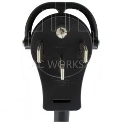 AC WORKS Gen 2 EV Charging NEMA 14-50 Adapter With 24A Chip For Gen. II Tesla Mobile Connector -Extension Cords Sales Store ac works extension cord accessories g2ev1450 24ad 4f 1000
