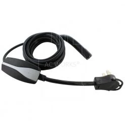AC WORKS Gen 2 EV Charging NEMA 14-50 Adapter With 24A Chip For Gen. II Tesla Mobile Connector -Extension Cords Sales Store ac works extension cord accessories g2ev1450 24ad fa 1000