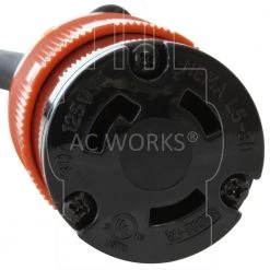 AC WORKS 1.5 ft. 20 Amp L5-20 Plug to L5-30R 30 Amp 125-Volt 3-Prong Connector -Extension Cords Sales Store ac works extension cord accessories l520l530 018 1f 1000