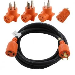 AC WORKS NEMA L6-20 Adapter Kit for 250-Volt Power Sources