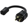 AC WORKS 1 ft. SOOW 10/3 3-Prong L6-30 Male Plug to 6-15/20R 15/20A 250-Volt Connector 2 AC WORKS 1 ft. SOOW 10/3 3-Prong L6-30 Male Plug to 6-15/20R 15/20A 250-Volt Connector -Extension Cords Sales Store ac works extension cord accessories l630620 012 64 1000