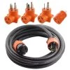 AC WORKS NEMA L6-30 Adapter Kit for 250-Volt Power Sources 2 AC WORKS NEMA L6-30 Adapter Kit for 250-Volt Power Sources -Extension Cords Sales Store ac works extension cord accessories l630kit 64 1000