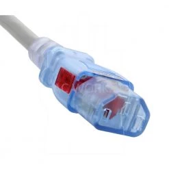 AC WORKS AC Connectors 10 ft. 18/3 10 Amp Medical Grade Power Cord with Locking IEC C13 and Power Indicator -Extension Cords Sales Store ac works extension cord accessories md115 alglt 1f 1000