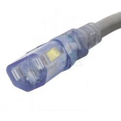 AC WORKS AC Connectors 15 ft. 10 Amp 18/3 Medical Grade Power Cord with IEC C13 -Extension Cords Sales Store ac works extension cord accessories md117 1f 1000