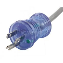 AC WORKS AC Connectors 15 ft. 10 Amp 18/3 Medical Grade Power Cord with IEC C13 -Extension Cords Sales Store ac works extension cord accessories md117 4f 1000