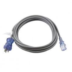 AC WORKS AC Connectors 15 ft. 10 Amp 18/3 Medical Grade Power Cord with IEC C13