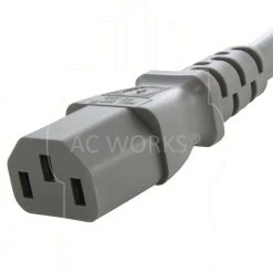 AC WORKS 15 Amp 6 ft. 14/3 in. Medical Grade Power Cord to IEC C13 End -Extension Cords Sales Store ac works extension cord accessories md15ac13 072 1f 1000