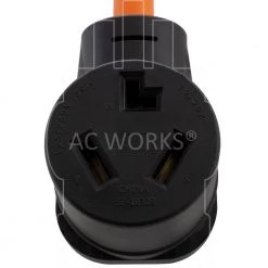 AC WORKS 1.5 ft. 50 Amp 14-50 Piggy-Back Plug with 10-30R Connector Adapter Cord -Extension Cords Sales Store ac works extension cord accessories pb14501030 76 1000