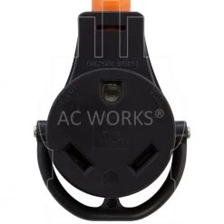 AC WORKS 1 ft. 50 Amp 14-50 Piggy-Back Plug with TT-30R Connector Adapter Cord -Extension Cords Sales Store ac works extension cord accessories pb1450tt 76 1000