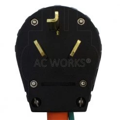 AC WORKS 1.5FT 30A 3-Prong 10-30P Dryer Plug to Household Outlet with 20A Breaker -Extension Cords Sales Store ac works extension cord accessories s1030cb520 4f 1000