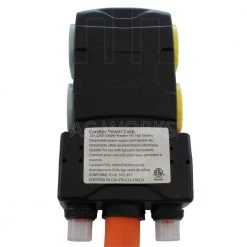 AC WORKS 1.5 ft. Adapter NEMA 14-30P 4-Prong Dryer Plug to (4) Household Outlets with 24 Amp Breaker -Extension Cords Sales Store ac works extension cord accessories s1430cbf520 76 1000