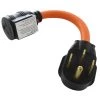 AC WORKS 1 ft. 50 Amp 14-50P RV/Generator/Range Plug to 6-15/20 Outlet with 20 Amp Breaker -Extension Cords Sales Store ac works extension cord accessories s1450cb620 64 1000