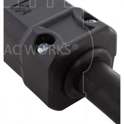 AC WORKS 1 ft. 15 Amp Household Plug NEMA 5-15P to 4-Prong 20 Amp L14-20R ( 2 Hots Bridged) Adapter Cord -Extension Cords Sales Store ac works extension cord accessories s515l1420 012 1f 1000