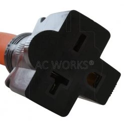 AC WORKS 1 ft. 30 Amp 3-Prong 6-30P Commercial HVAC Plug to 6-15/20 Outlet -Extension Cords Sales Store ac works extension cord accessories s630620 012 1f 1000