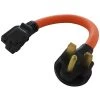 AC WORKS 1 ft. 30 Amp 3-Prong 6-30P Commercial HVAC Plug to 6-15/20 Outlet -Extension Cords Sales Store ac works extension cord accessories s630620 012 64 1000