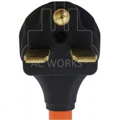 AC WORKS 1.5 ft. 30 Amp 3-Prong 6-30P Commercial HVAC Plug to 6-15/20 Outlet with 20 Amp Breaker -Extension Cords Sales Store ac works extension cord accessories s630cb620 4f 1000