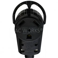 AC WORKS 1 ft. 30 Amp 125-Volt NEMA TT-30 RV Outlet Extender -Extension Cords Sales Store ac works extension cord accessories stt30pr 012 1f 1000