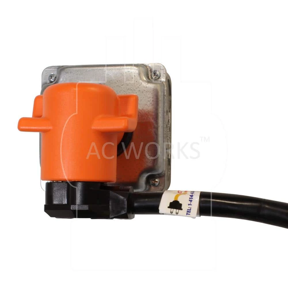 AC WORKS 6-50P Welder Plug to 10-50R 3-Prong 50 Amp 125/250-Volt Older Dryer/Range Adapter 9 AC WORKS 6-50P Welder Plug to 10-50R 3-Prong 50 Amp 125/250-Volt Older Dryer/Range Adapter - Image 7
