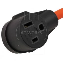 AC WORKS AC Connectors 1.5 ft. L14-20P 20 Amp 4-Prong Generator Locking Plug to 6-50 Welder Adapter -Extension Cords Sales Store ac works extension cord accessories wdl1420650 018 1f 1000