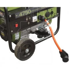 AC WORKS AC Connectors 1.5 ft. L14-20P 20 Amp 4-Prong Generator Locking Plug to 6-50 Welder Adapter -Extension Cords Sales Store ac works extension cord accessories wdl1420650 018 31 1000