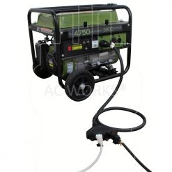 AC WORKS L14-30P 5 ft. 10-Gauge 4-Prong 30 Amp Generator Locking Plug to Four 15 Amp/20 Amp Household Power Distribution Cord -Extension Cords Sales Store ac works generator cords l1430f520 05bk fa 1000