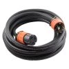 AC WORKS 50 ft. Soow 10/3 3-Prong Nema L5-30 125-Volt 30 Amp Generator Rubber Extension Cord -Extension Cords Sales Store ac works generator cords l530pr 050e 64 1000