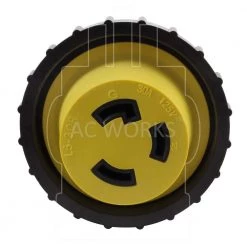 AC WORKS RV/ Marine Adapter Regular Household 15 Amp Plug to 30 Amp RV/Marine L5-30R Female Connector -Extension Cords Sales Store ac works rv marine cords rv515ml530 1f 1000