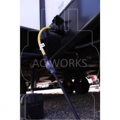 AC WORKS AC Connectors 1.5 ft. 10/3 Household 5-15P 15 Amp Plug to RV/Marine 50 Amp Detachable Inlet Adapter -Extension Cords Sales Store ac works rv marine cords s515m50 018 31 1000