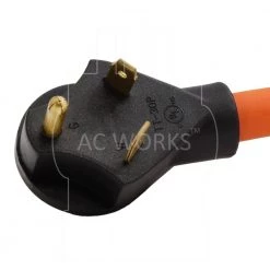 AC WORKS 1.5 ft. 10/3 STW 30 Amp TT-30P RV/ Travel Trailer Plug to Tri-Outlets Household Sockets -Extension Cords Sales Store ac works rv marine cords tt30w515 018 4f 1000
