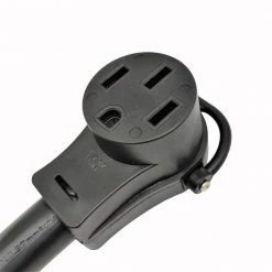 Parkworld 1.5 ft. STW 6/3 Plus 8/1 4-Wire Industrial/Commercial NEMA 14-60P Plug to 14-50R Generator/EV Adapter Cord -Extension Cords Sales Store appliance extension cords 692378 4f 1000