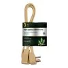 Power By Go Green 3 ft. 14/3 SPT A/C Extension Cord - Beige 2 Power By Go Green 3 ft. 14/3 SPT A/C Extension Cord - Beige -Extension Cords Sales Store beige power by go green general purpose cords gg 25603 64 1000