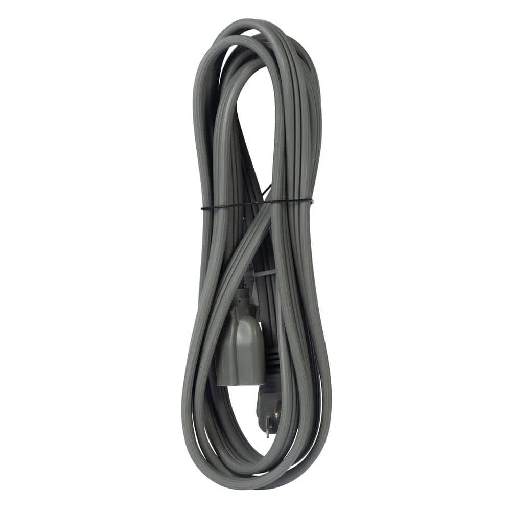 Bergen Industries 3 ft. 14/3 SPT-3 Wire Air Conditioner/Major Appliance Extension Cord with Right U-Ground Plug in Gray 5 Bergen Industries 3 ft. 14/3 SPT-3 Wire Air Conditioner/Major Appliance Extension Cord with Right U-Ground Plug in Gray - Image 3