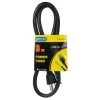 Bergen Industries 3 ft. 14/3 SJTW 3-Wire Appliance/Power Tool Cord, Black -Extension Cords Sales Store bergen industries appliance extension cords ps315143 64 1000