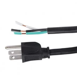 Bergen Industries 6 ft. 14/3 SJTW 15 Amp/125-Volt 1875-Watt 3-Wire Appliance/Power Tool Cord, Black -Extension Cords Sales Store bergen industries appliance extension cords ps615143 1f 1000