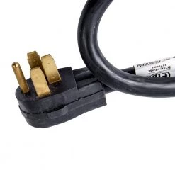 Bergen Industries 4 ft. 4-Wire Oven Range Replacement Cord Black -Extension Cords Sales Store bergen industries appliance extension cords r628204 4f 1000