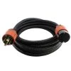 AC WORKS 50 ft. SOOW 10/4 NEMA L15-30 30 Amp 3-Phase 250-Volt Industrial Rubber Extension Cord 2 AC WORKS 50 ft. SOOW 10/4 NEMA L15-30 30 Amp 3-Phase 250-Volt Industrial Rubber Extension Cord -Extension Cords Sales Store black ac works general purpose cords l1530pr 050e 64 1000