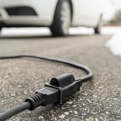 Bergen Industries 25 ft. 14/3 SJTOW 15 Amp/125-Volt All Weather Farm and Shop Extension Cord in Black -Extension Cords Sales Store black bergen industries general purpose cords sc25143or 1f 1000