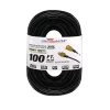 LifeSupplyUSA 100 ft. 16/3 SJTW 13 Amp 125-Volt 1625-Watt Lighted End Indoor/Outdoor Black Heavy-Duty Extension Cord 1 LifeSupplyUSA 100 ft. 16/3 SJTW 13 Amp 125-Volt 1625-Watt Lighted End Indoor/Outdoor Black Heavy-Duty Extension Cord -Extension Cords Sales Store black general purpose cords 163100ftbk 64 1000