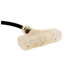 LifeSupplyUSA 75 ft. 12/3 SJTW 3-Outlet 15 Amp 125-Volt 1875-Watt Indoor/Outdoor Black Heavy-Duty Tri-Source Extension Cord (5-Pack) -Extension Cords Sales Store black general purpose cords 5123375ftbk 1f 1000