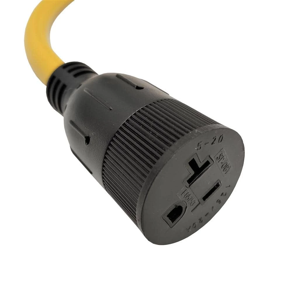 Parkworld 25 ft. STW 12/3 20 Amp 125-Volt NEMA 5-20 Extension Cord (NEMA 5-20P to 5-20R) 5 Parkworld 25 ft. STW 12/3 20 Amp 125-Volt NEMA 5-20 Extension Cord (NEMA 5-20P to 5-20R) - Image 3