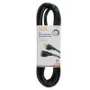 HDX 8 ft. 16/3 Black Workshop Extension Cord -Extension Cords Sales Store black hdx general purpose cords exb 1638 64 1000